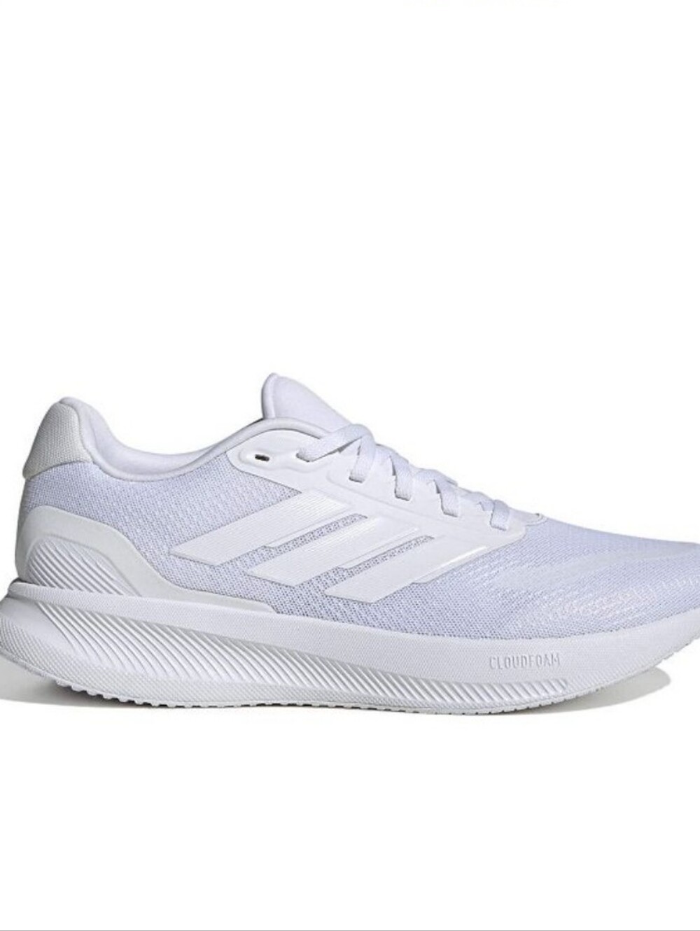 NWT Adidas Sizw 8.5 All-White Runfalcon 5 Lightweight  Runner Shoe